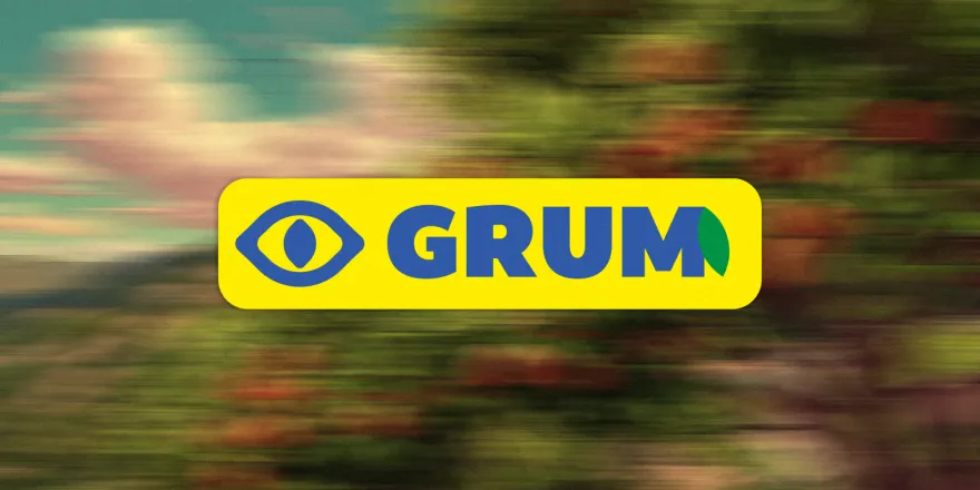 Grum, Branding